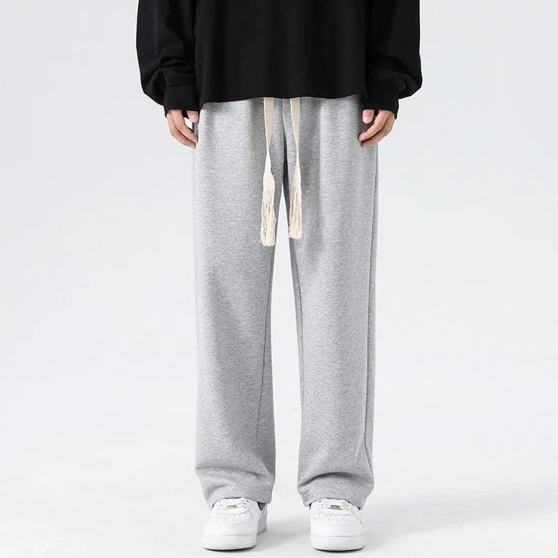Herren Freizeithose in Grau, bequem & vielseitig für Sport & Alltag.