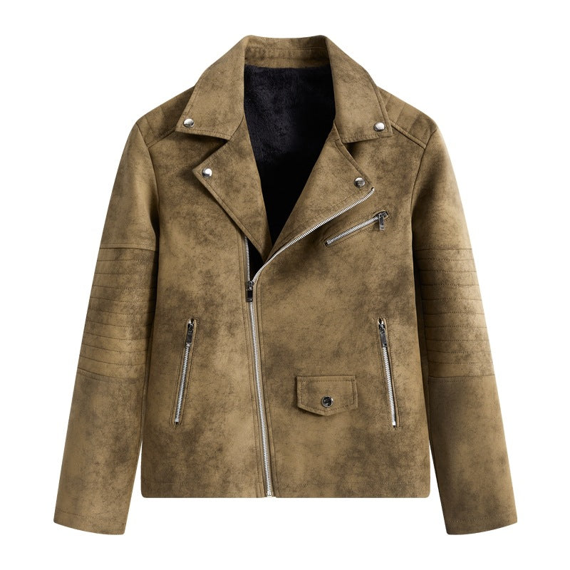 Trendige Herren Blousonjacke im Urban-Style; modische Männerjacke für einen coolen Auftritt.