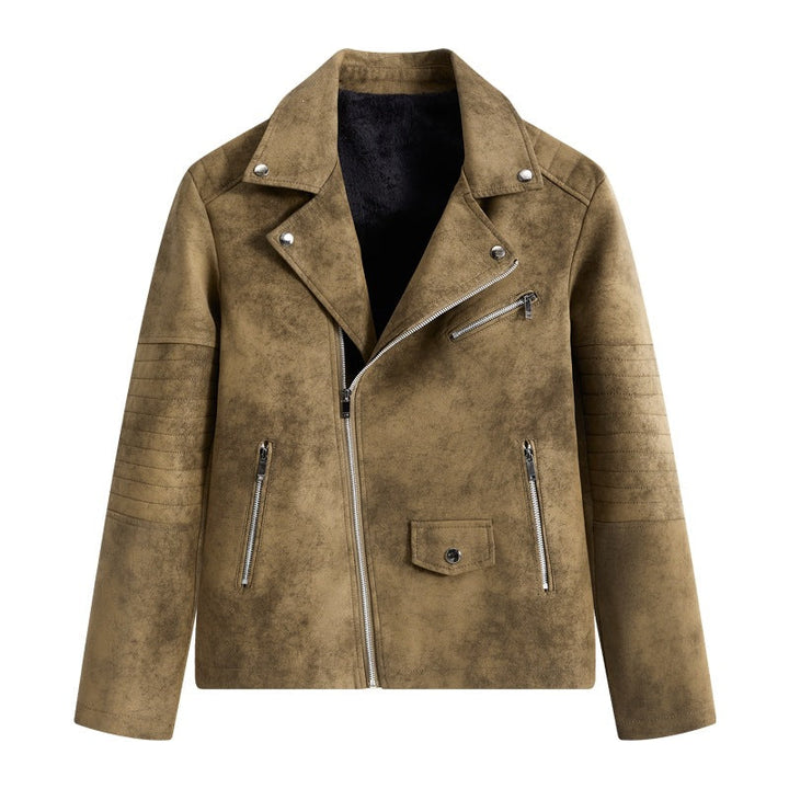 Trendige Herren Blousonjacke im Urban-Style; modische Männerjacke für einen coolen Auftritt.