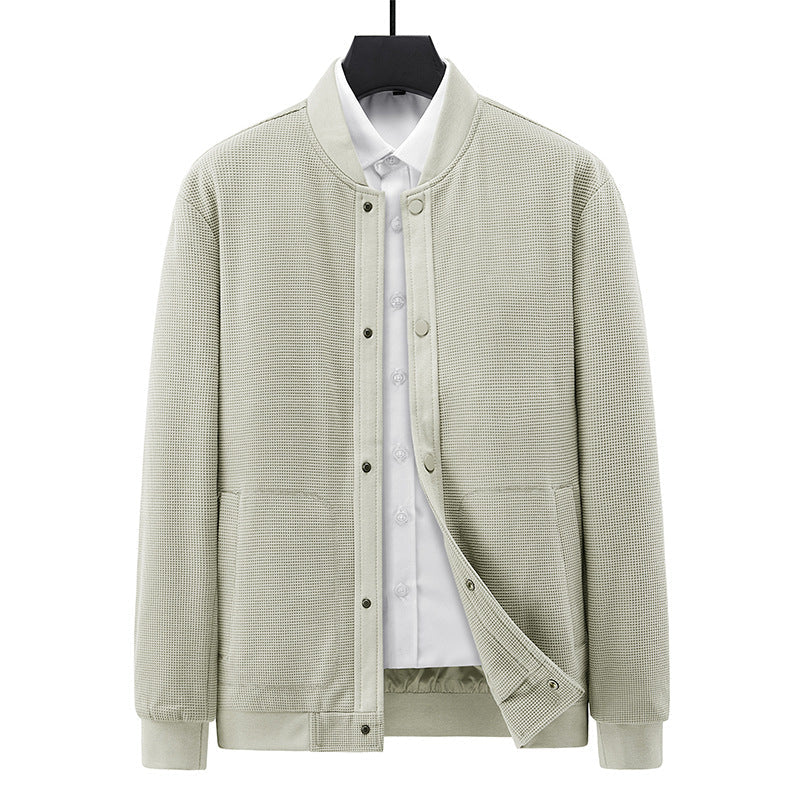 Komfortable & leichte Herren-Übergangsjacke für Frühling & Herbst. Atmungsaktive Freizeitjacke.