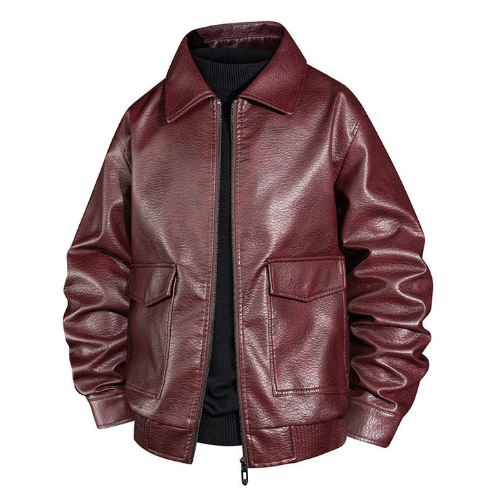 Leichte Übergangsjacke für Herren, modisch und bequem, ideal für Frühling und Herbst.