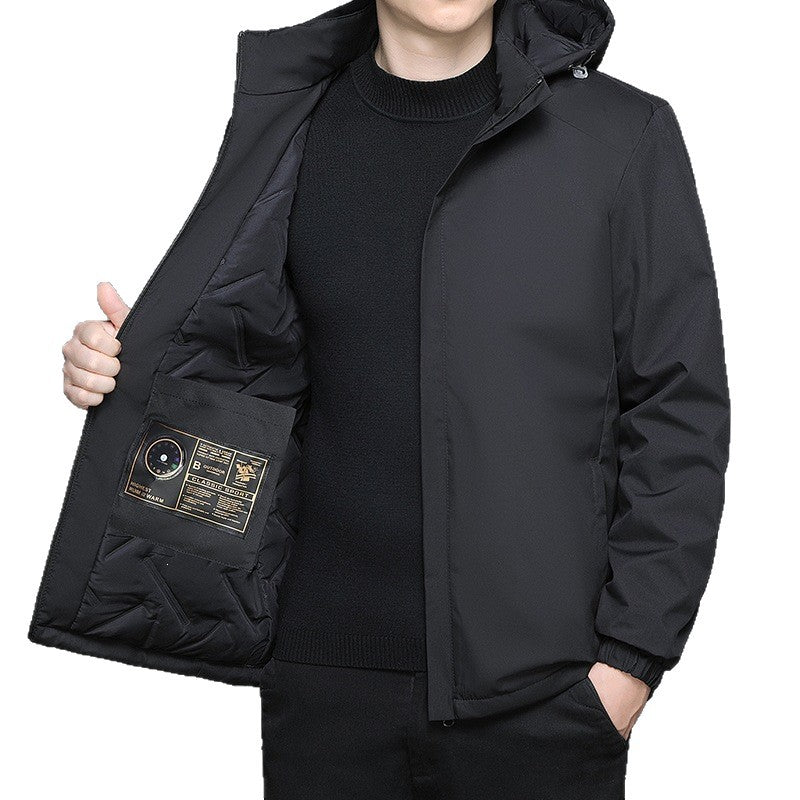 Modische Herren Übergangsjacke, winddicht, atmungsaktiv und vielseitig für den Alltag.