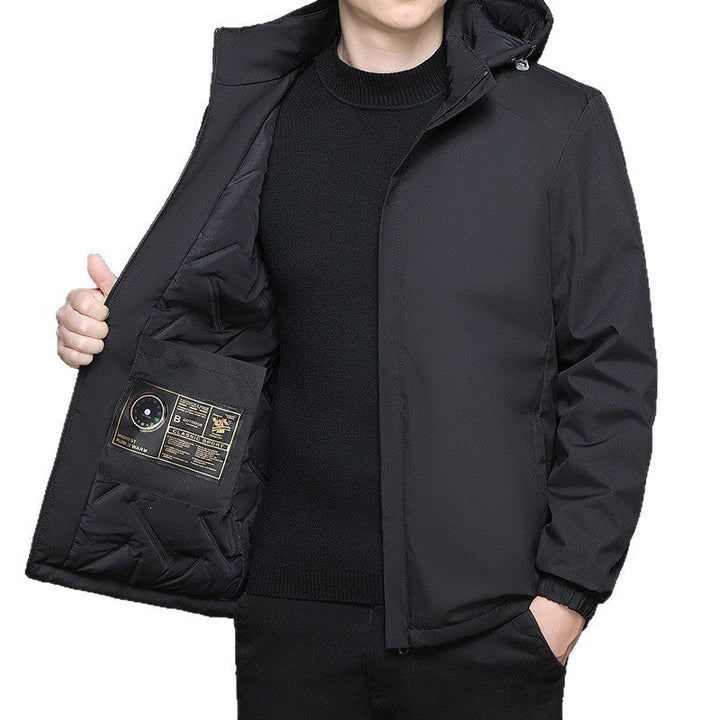 Modische Herren Übergangsjacke, winddicht, atmungsaktiv und vielseitig für den Alltag.