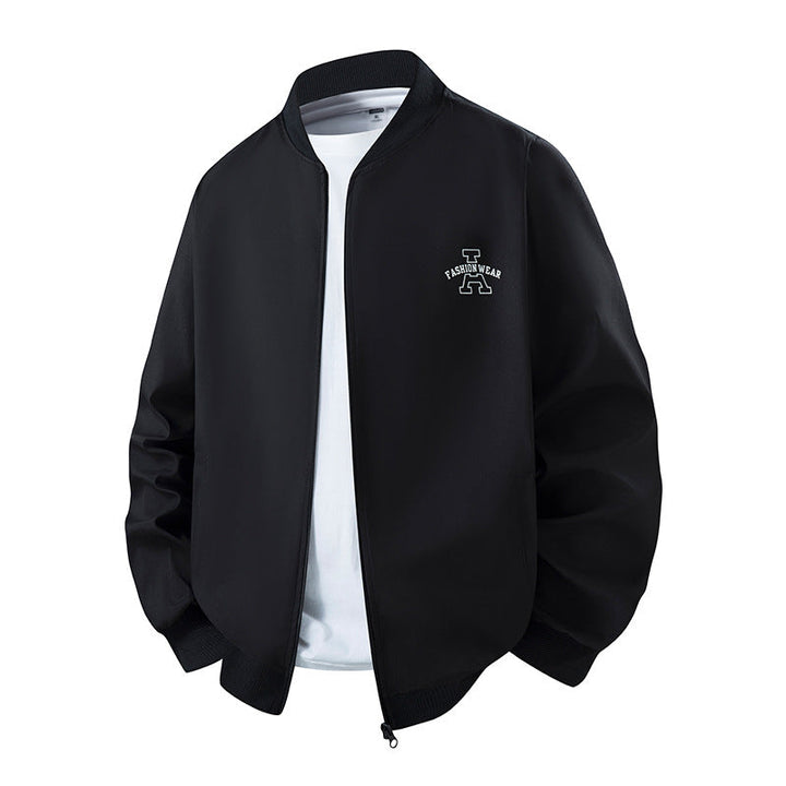Lässige Unisex Bomberjacke in Olivgrün, perfekte Freizeitjacke für Frühling, Herbst und urbane Mode.