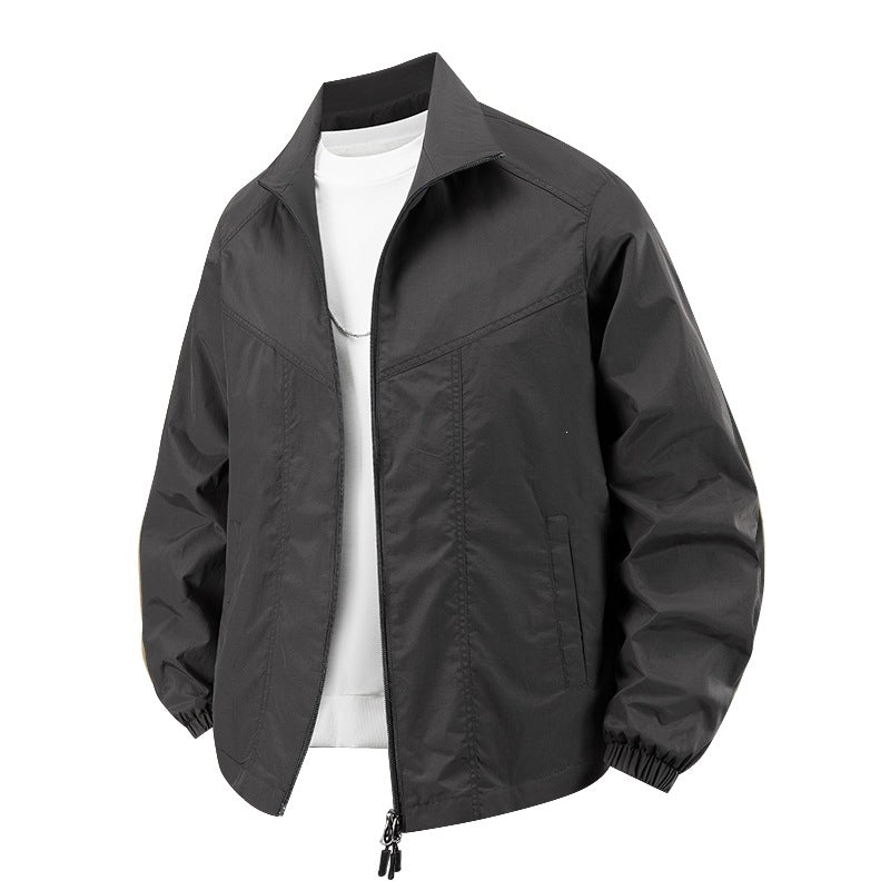 Stilvolle Business Casual Herrenjacke, leichte Übergangsjacke für vielseitige Looks. Elegant und praktisch.