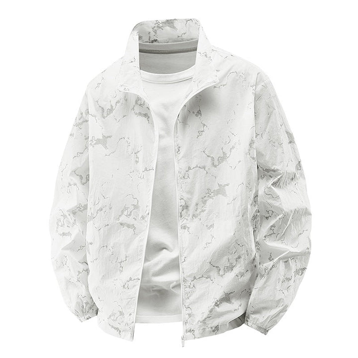 Aktive Herren Outdoor-Jacke, winddicht & leicht. Perfekt für Sport und Freizeit im Frühling oder Herbst.