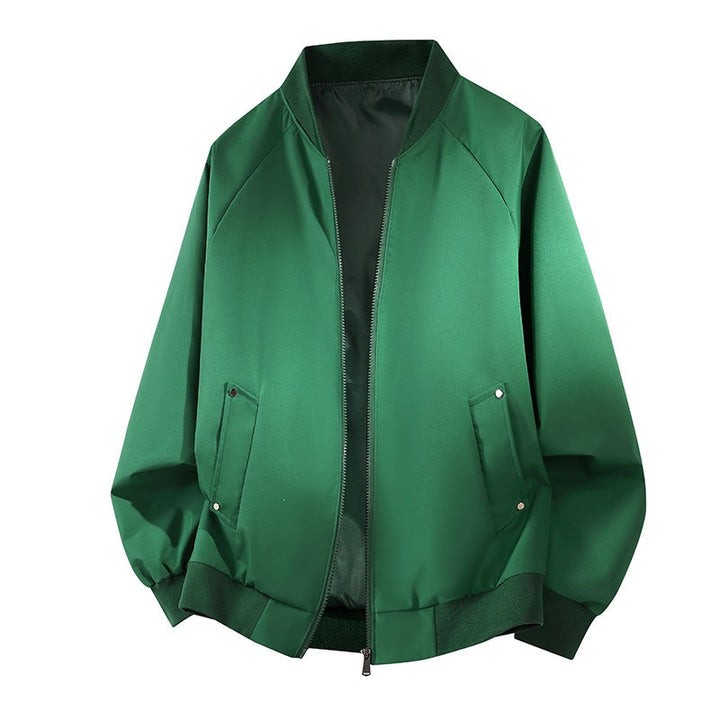 Herren Bomberjacke, leicht & stilvoll für den Alltag. Modische Übergangsjacke für Frühling und Herbst.
