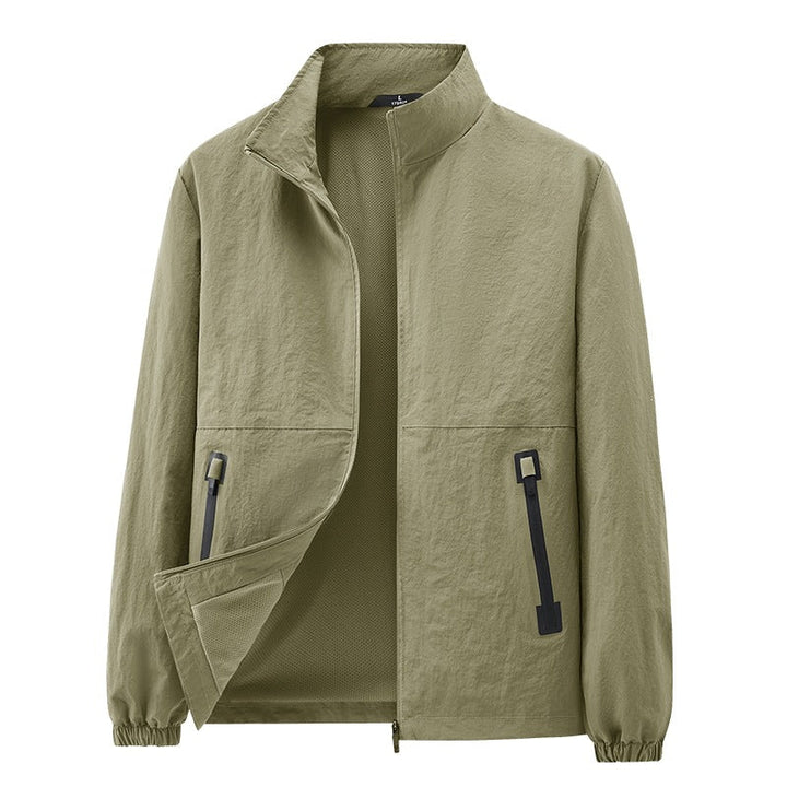 Robuste Herren Funktionsjacke für Outdoor, Sport & Freizeit, vielseitig einsetzbar.