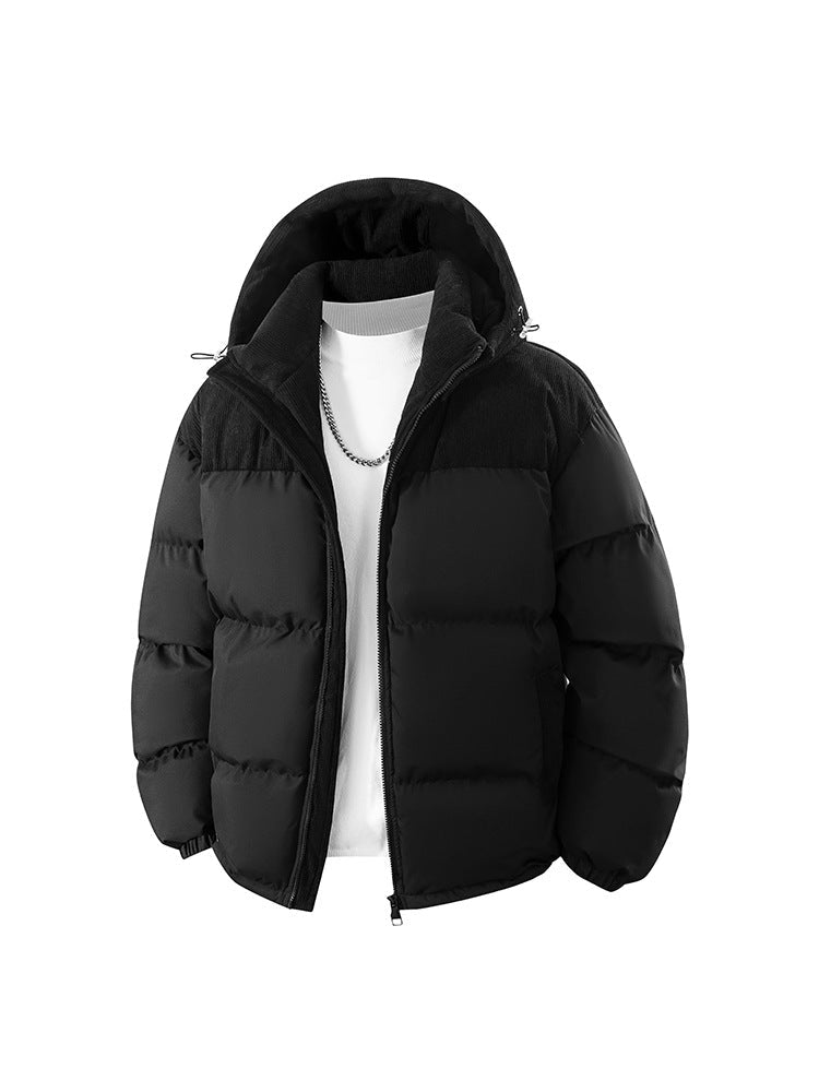 Komfortable Herren Winterjacke, stylisch gesteppt. Bietet wohlige Wärme für die kalte Jahreszeit.