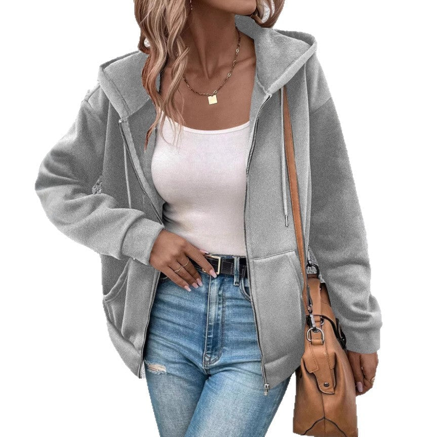 Damen Kapuzenjacke XL, weich, warm und atmungsaktiv. Ideal für Freizeit, Sport und als gemütlicher Hoodie im Winter.
