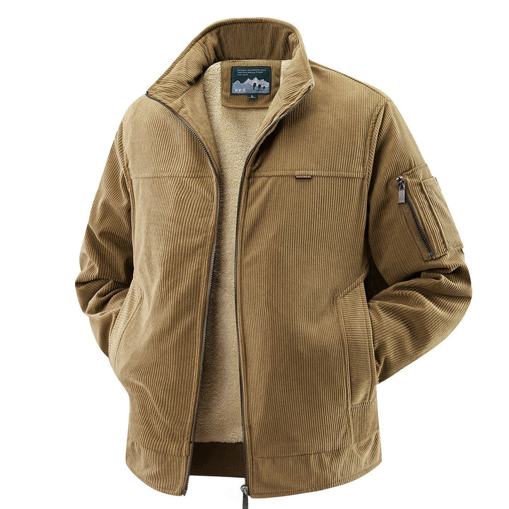 Robuste, warme Herren-Freizeitjacke für den Alltag; ideal als Übergangs- oder Winterjacke.