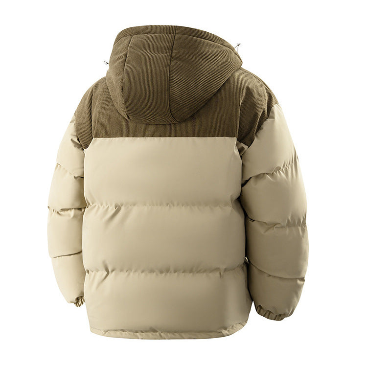 Funktionale Herren Winterjacke mit Kapuze, wasserabweisend und winddicht. Bietet exzellenten Kälteschutz.