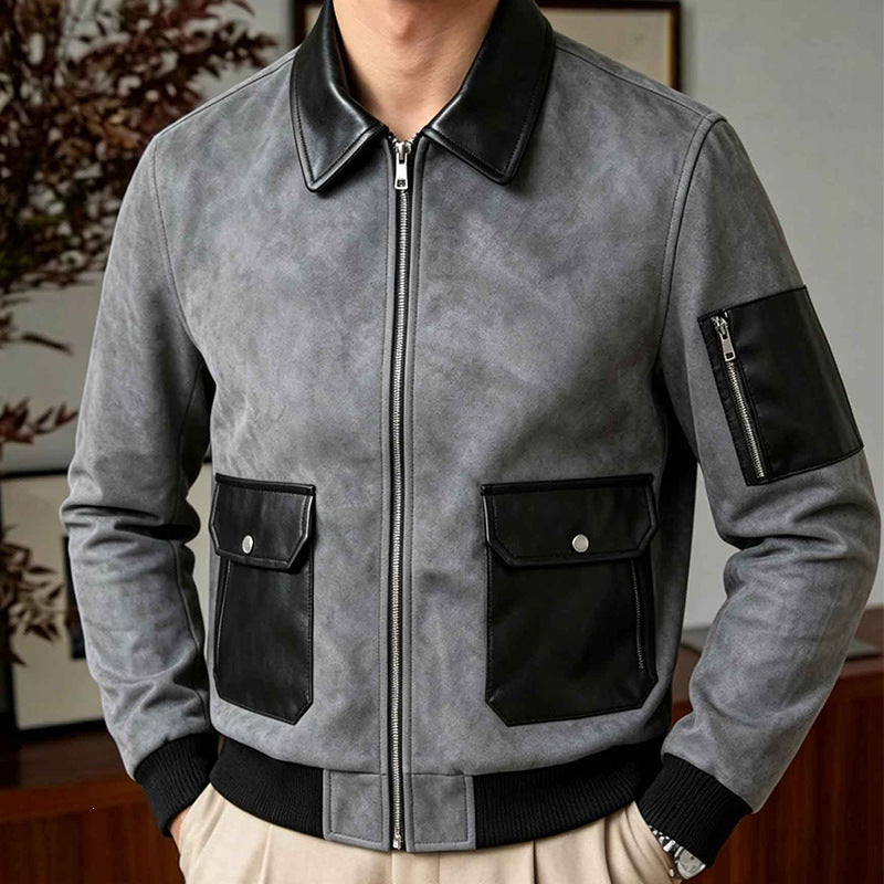 Hochwertige Herren Bomberjacke, strapazierfähig & zeitlos. Ideale Herrenjacke für Freizeit & Alltag.