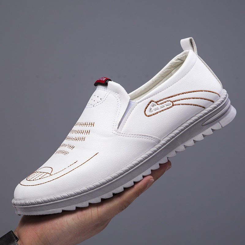 Stylische Herrenschuhe, Halbschuhe mit Fokus auf Bequemlichkeit und Unterstützung dank ergonomischem Fußbett.