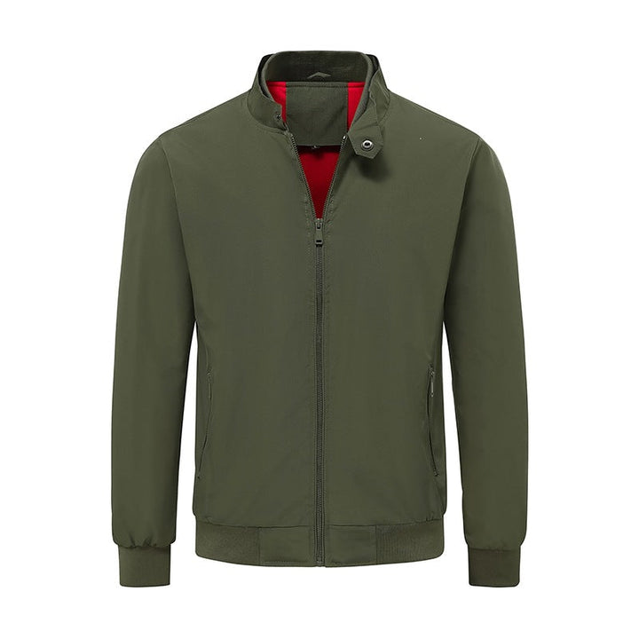 Moderne Herren-Freizeitjacke, leicht & atmungsaktiv, mit Reißverschluss, perfekt als Übergangsjacke für Outdoor.