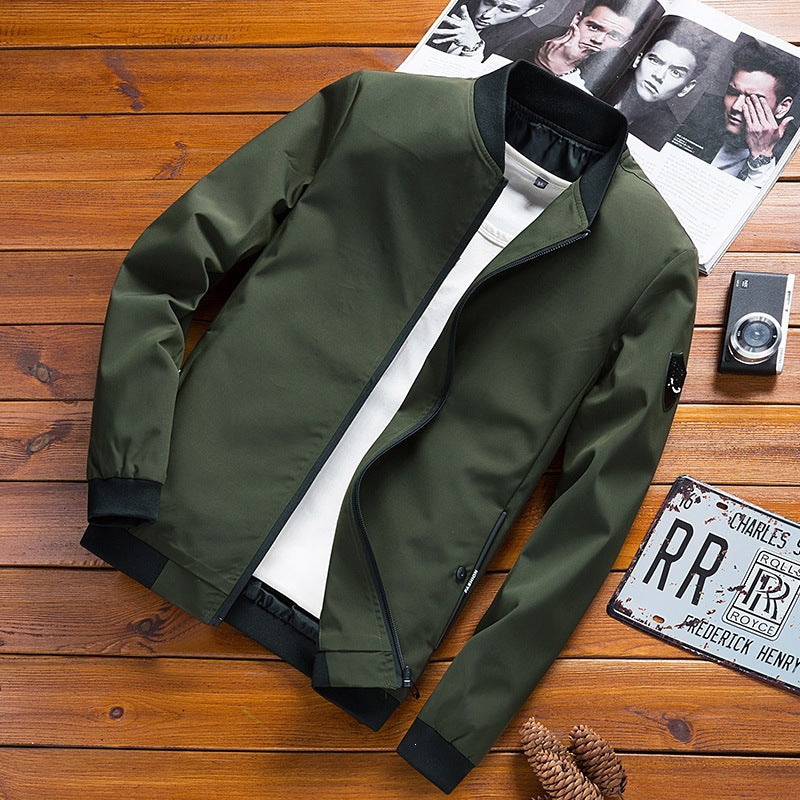 Modische Herren Übergangsjacke, lässig & bequem, ideal für Freizeitaktivitäten.