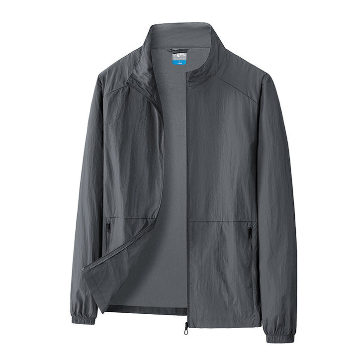 Herren Leichtgewicht-Windjacke, atmungsaktiv & wasserabweisend, ideal für Outdoor-Aktivitäten.
