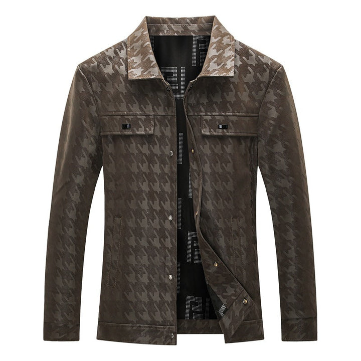 Stilvolle Herren Karojacke mit klassischem Muster, perfekt für elegante und legere Anlässe.