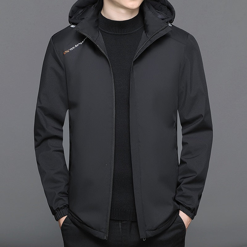 Atmungsaktive & wasserdichte Herren Funktionsjacke, ideal für Übergangszeiten und Outdoor.