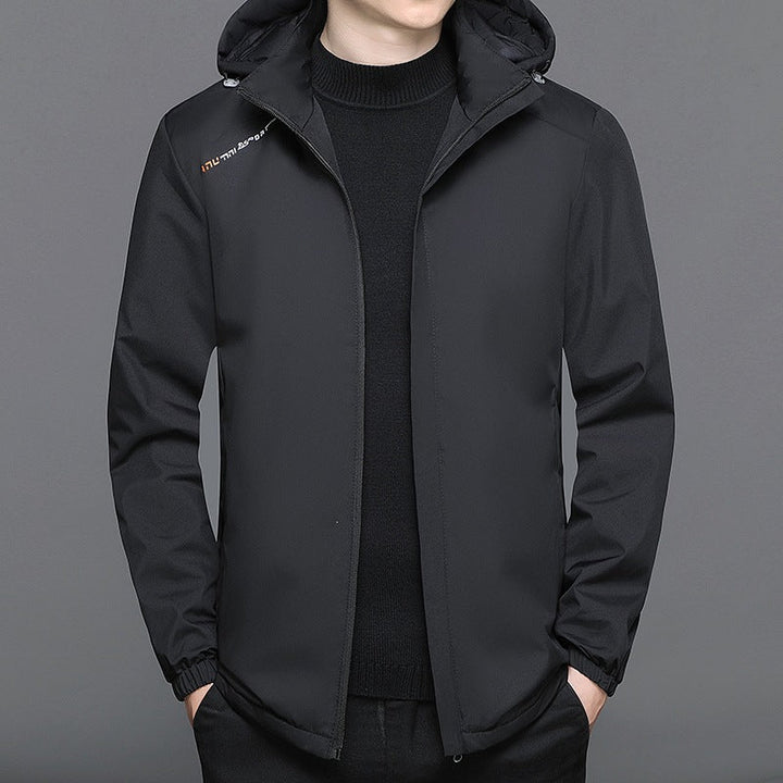 Atmungsaktive & wasserdichte Herren Funktionsjacke, ideal für Übergangszeiten und Outdoor.