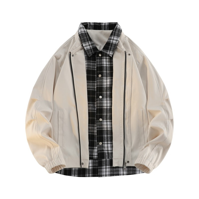 Alltagstaugliche Herren Übergangsjacke, die Bequemlichkeit und Stil vereint. Perfekt für Herbst & Frühling.
