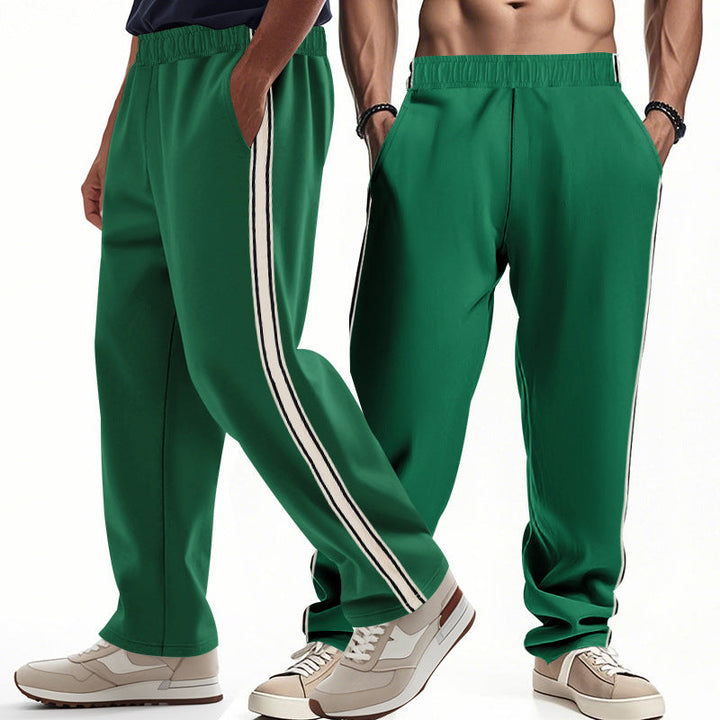 Lässige Herren Jogginghose, atmungsaktiv, elastisch, ideal für Streetwear & Entspannung.