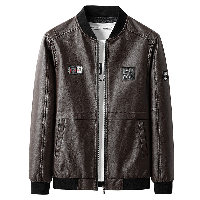 Herren Übergangsjacke in Schwarz, ein stilvolles Must-have für kühlere Tage.