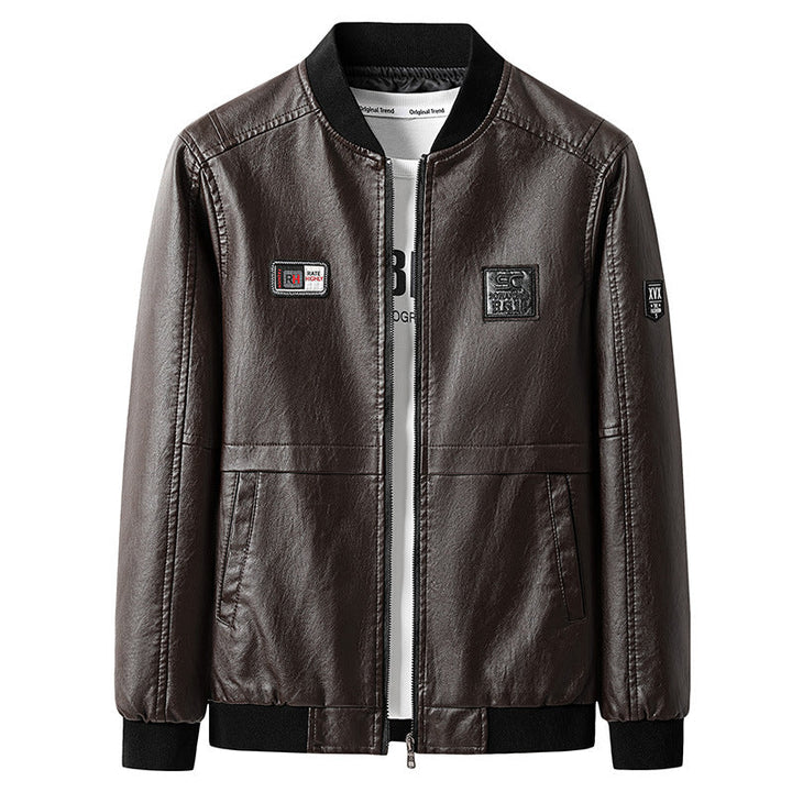 Herren Übergangsjacke in Schwarz, ein stilvolles Must-have für kühlere Tage.