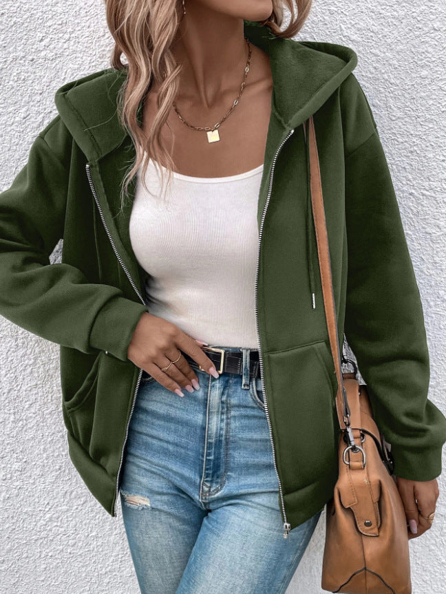 Damen Kapuzenjacke XL, extra weich und warm. Perfekt für Komfort und Wärme an kalten Tagen. Sportlich und vielseitig.
