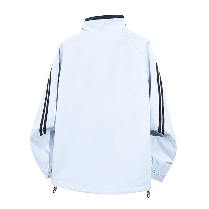 Sportliche leichte Herren Windjacke, ideal für Outdoor-Aktivitäten, Wandern & Laufen. Funktionale Übergangsjacke.