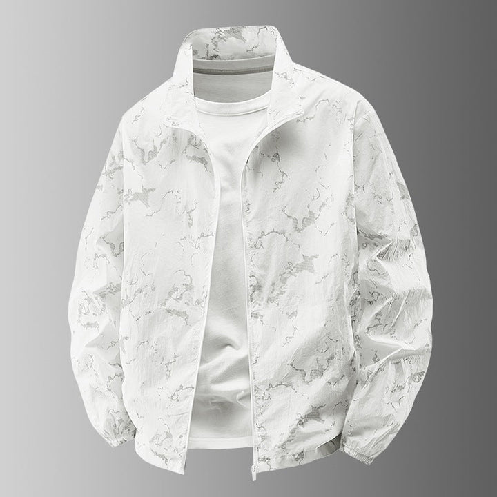 Modische Herren Übergangsjacke, winddicht & atmungsaktiv. Perfekt für Alltag, Reise & Freizeit im Herbst.