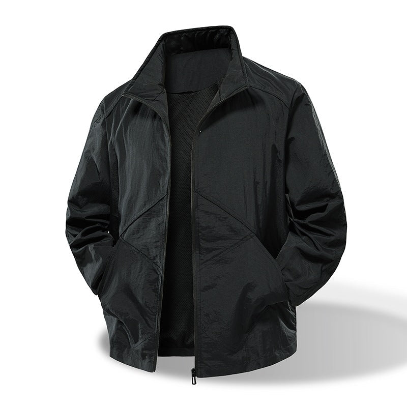 Komfortable Herren Freizeitjacke, leicht & atmungsaktiv, ideal für Sport und Outdoor. Eine vielseitige Übergangsjacke.