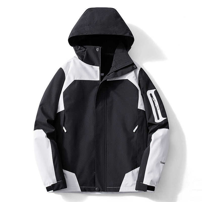 Herren Funktionsjacke, modern & atmungsaktiv, ideal für Outdoor & Alltag.