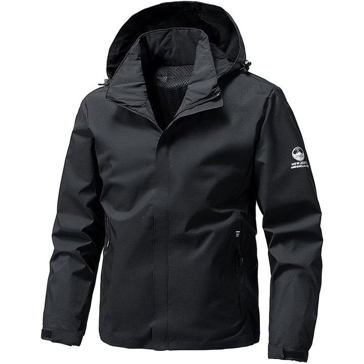 Drune Herren Funktionsjacke: leicht, winddicht & atmungsaktiv, ideal für Sport & Wanderungen. Hochwertige Outdoorjacke.