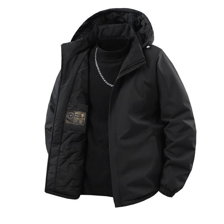 Vielseitige Herren-Outdoorjacke für Winter & Freizeit. Warme Funktionsjacke mit Kapuze & optimalem Kälteschutz.