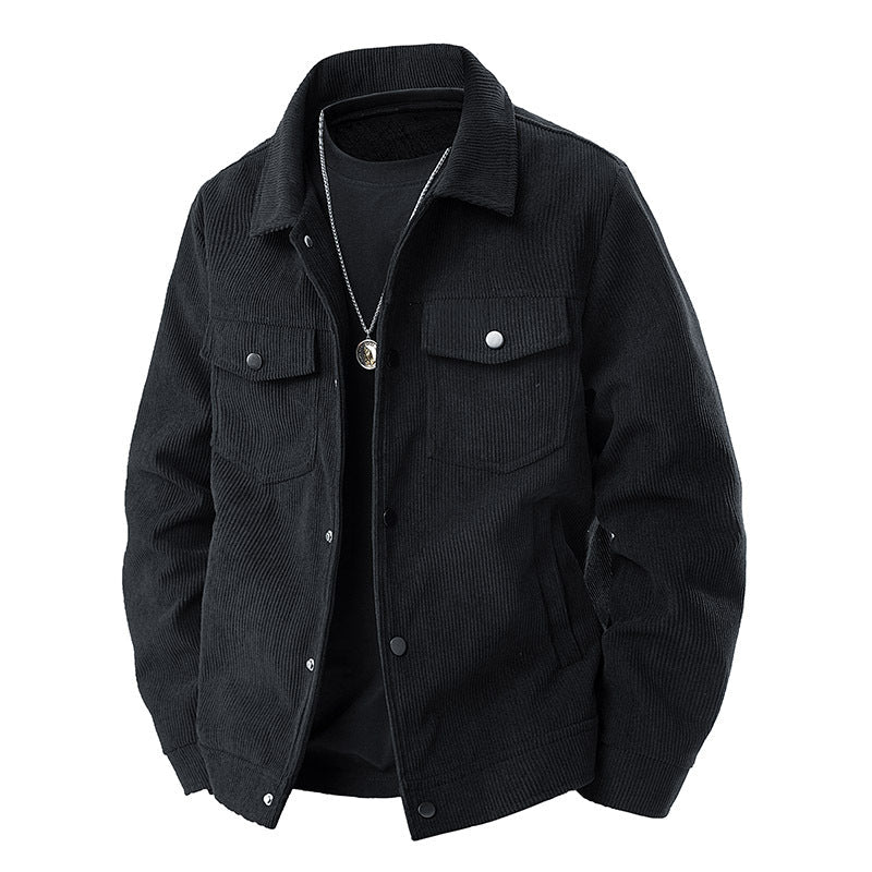 Hochwertige Herren Jacke im Übergang, bequem und atmungsaktiv, mit praktischen Taschen.