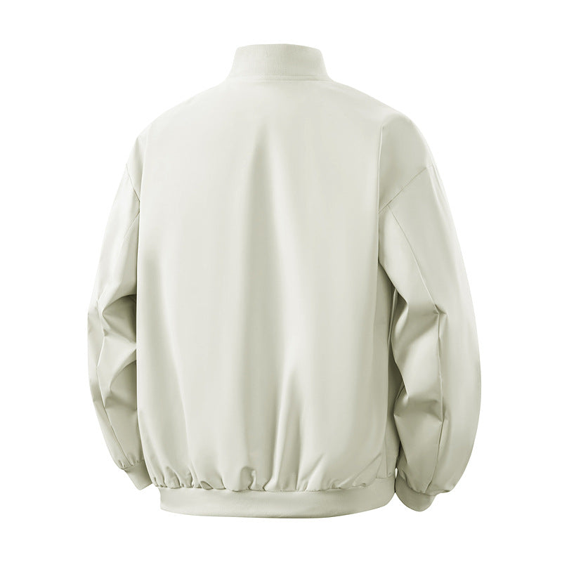 Stilvolles Herren Langarm Overshirt, bequeme Freizeitjacke für den Alltag.