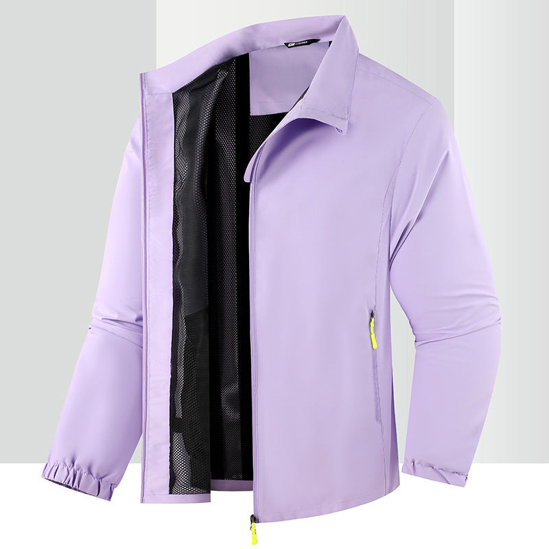 Vielseitige Herren Kapuzenjacke, winddicht & komfortabel, ein Muss für Frühling und Herbstgarderobe.
