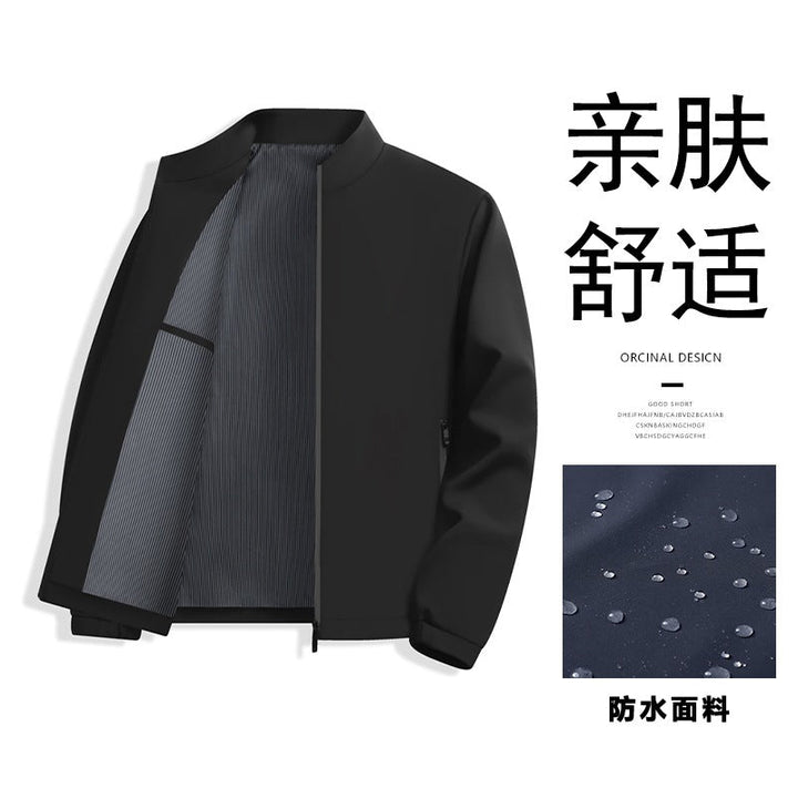Modische Herren Freizeitjacke, bequem und stilvoll. Perfekt für Alltag & Reise. Übergangsjacke für Herrenmode.