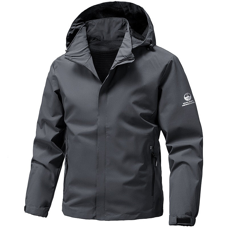 Herren Drune Outdoorjacke: leichte, winddichte Funktionsjacke für Wanderungen, Sport & Freizeit, atmungsaktiv.
