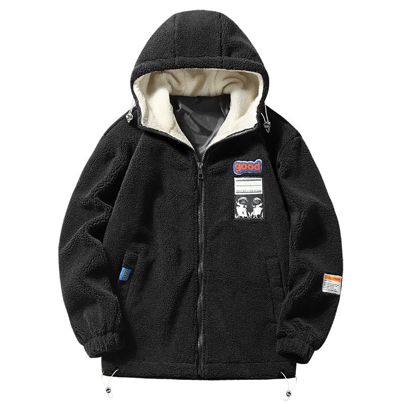 Herren Kapuzenjacke, warm & gemütlich, ideal für Freizeit & Alltag.