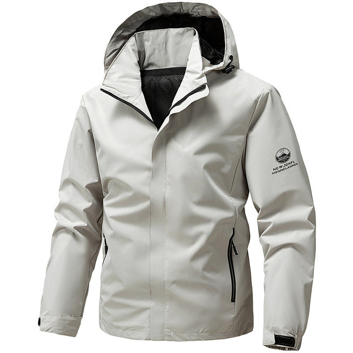 Herren Wanderjacke Drune: leicht, winddicht & atmungsaktiv. Perfekt für lange Outdoor-Touren und Sportaktivitäten.