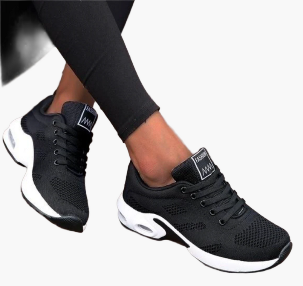 Bequeme Damen Freizeitschuhe, leichte Sneaker für den Alltag.
