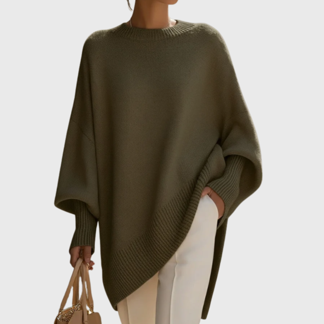 Vielseitiger Damen Oversize Pullover. Perfekt für lässige Freizeit-Looks oder stilvolle Alltags-Outfits, maximaler Komfort.