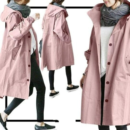 Detailansicht des Gürtels vom eleganten, wasserabweisenden Damen Trenchcoat. Klassischer Stil für Ihren Look.