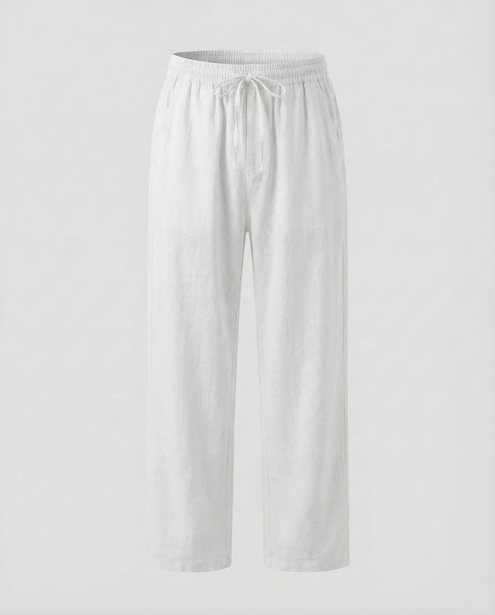 Leicht faltbare Herren Sommerhose, ideal für Reisegepäck und spontane Ausflüge an heißen Tagen.