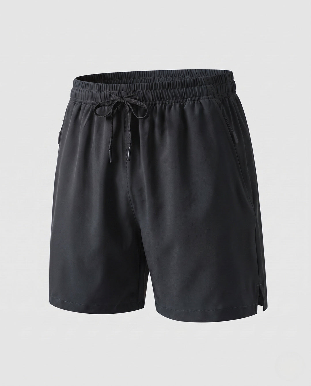Bequeme Herren Freizeitshorts, wasserabweisend, mit Reißverschlusstaschen, optimal für Sommer & Urlaub.