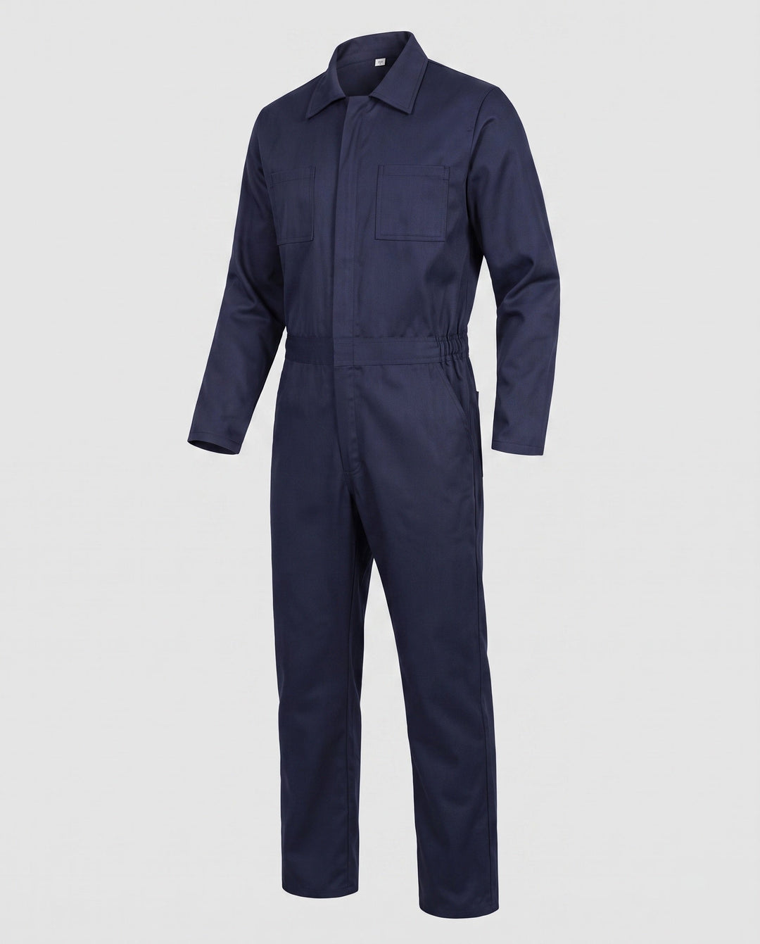 Beiger Herren Overall, multifunktional & robust. Praktische Arbeitskleidung mit vielen Taschen für Profis.
