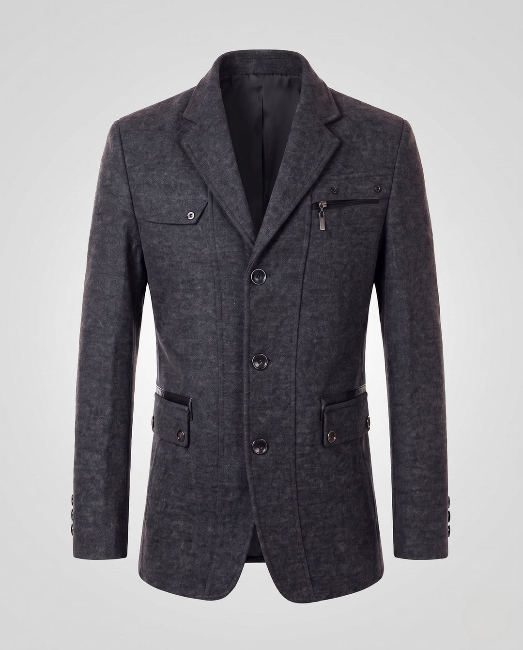 Hochwertiger Herrenblazer, der Eleganz und Komfort vereint. Must-have für moderne Männermode.