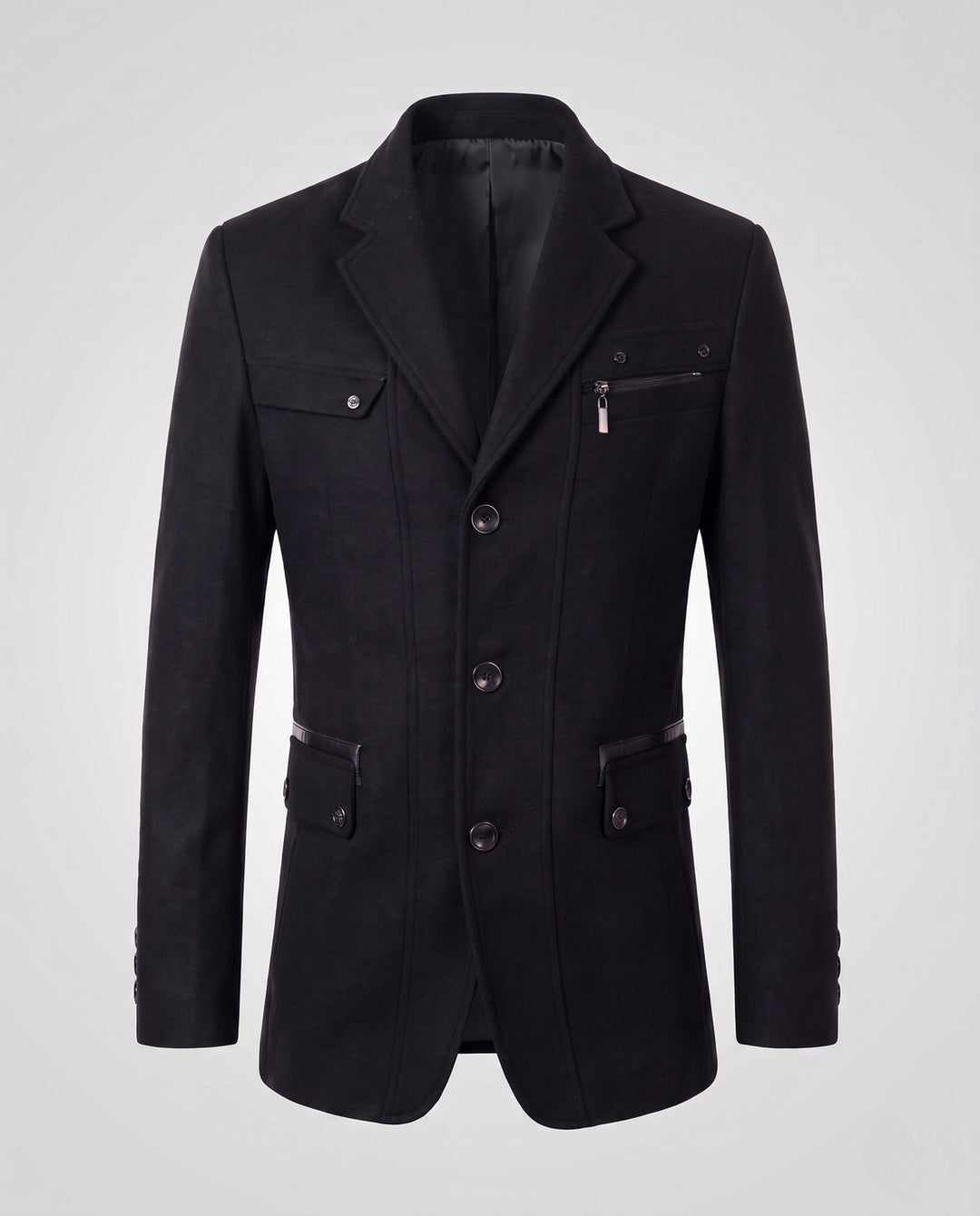 Eleganter Herrenblazer für geschäftliche Anlässe und stilvolle Freizeit – ein Klassiker für jeden Mann.